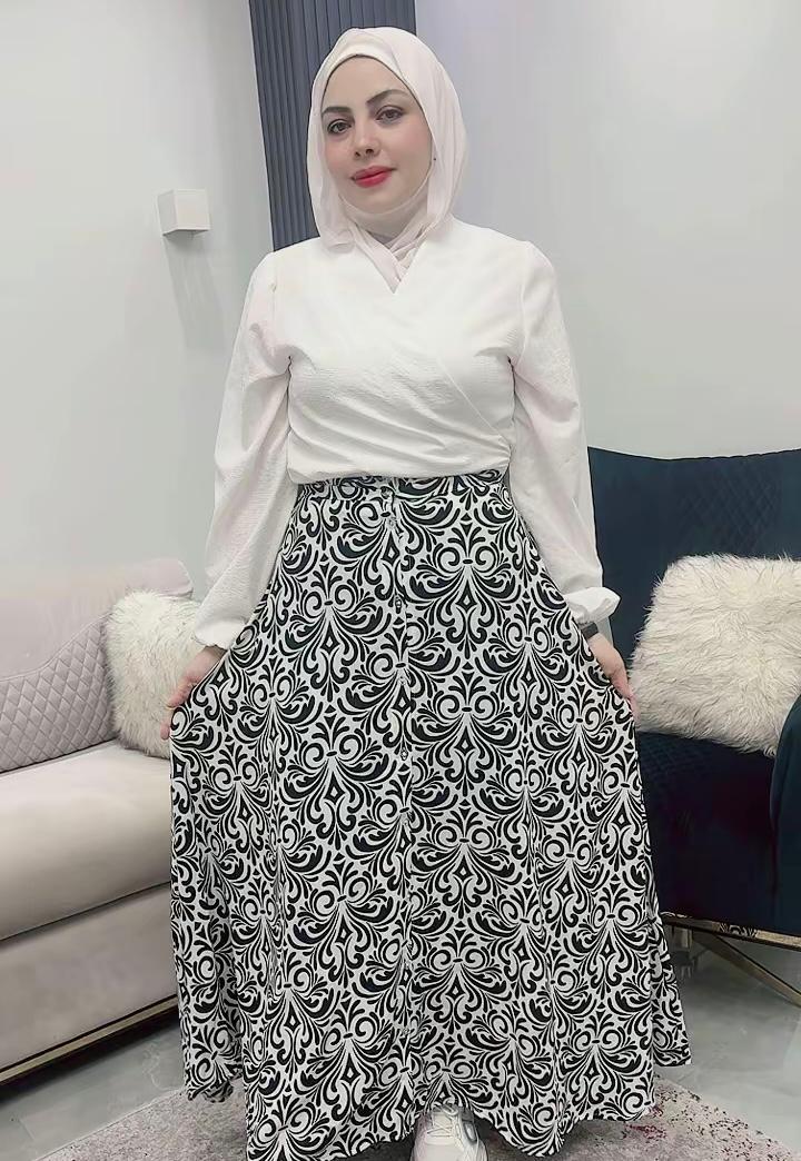 Printed Skirt
