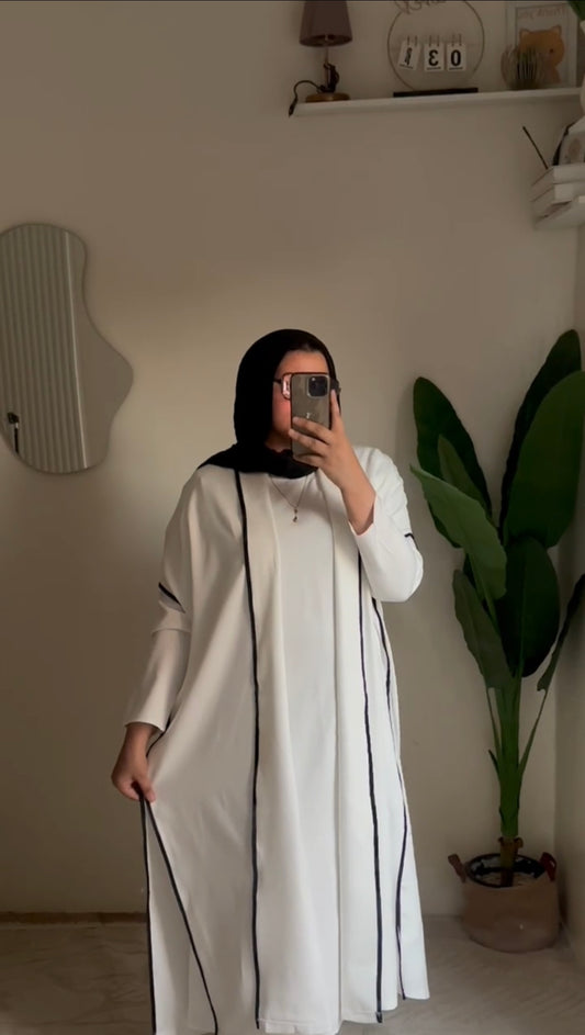 عباية العمرة مع بيزك