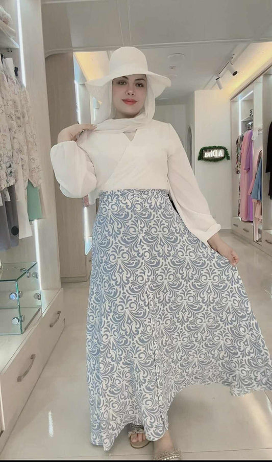Printed Skirt