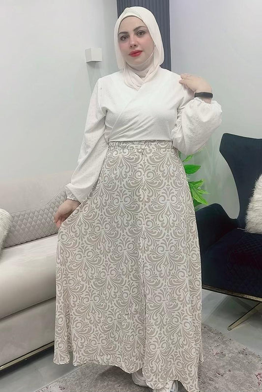Printed Skirt